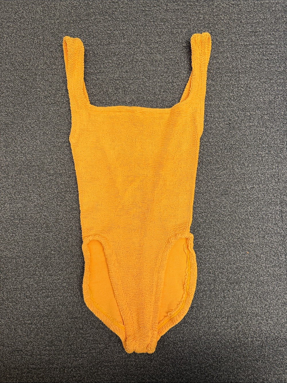 Hunza G One Piece Swimsuit in Orange